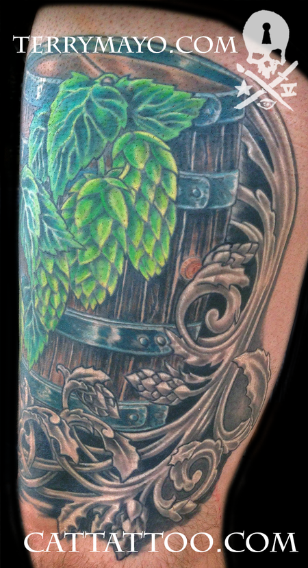 Tattoos - Brewmaster Leg - 93679
